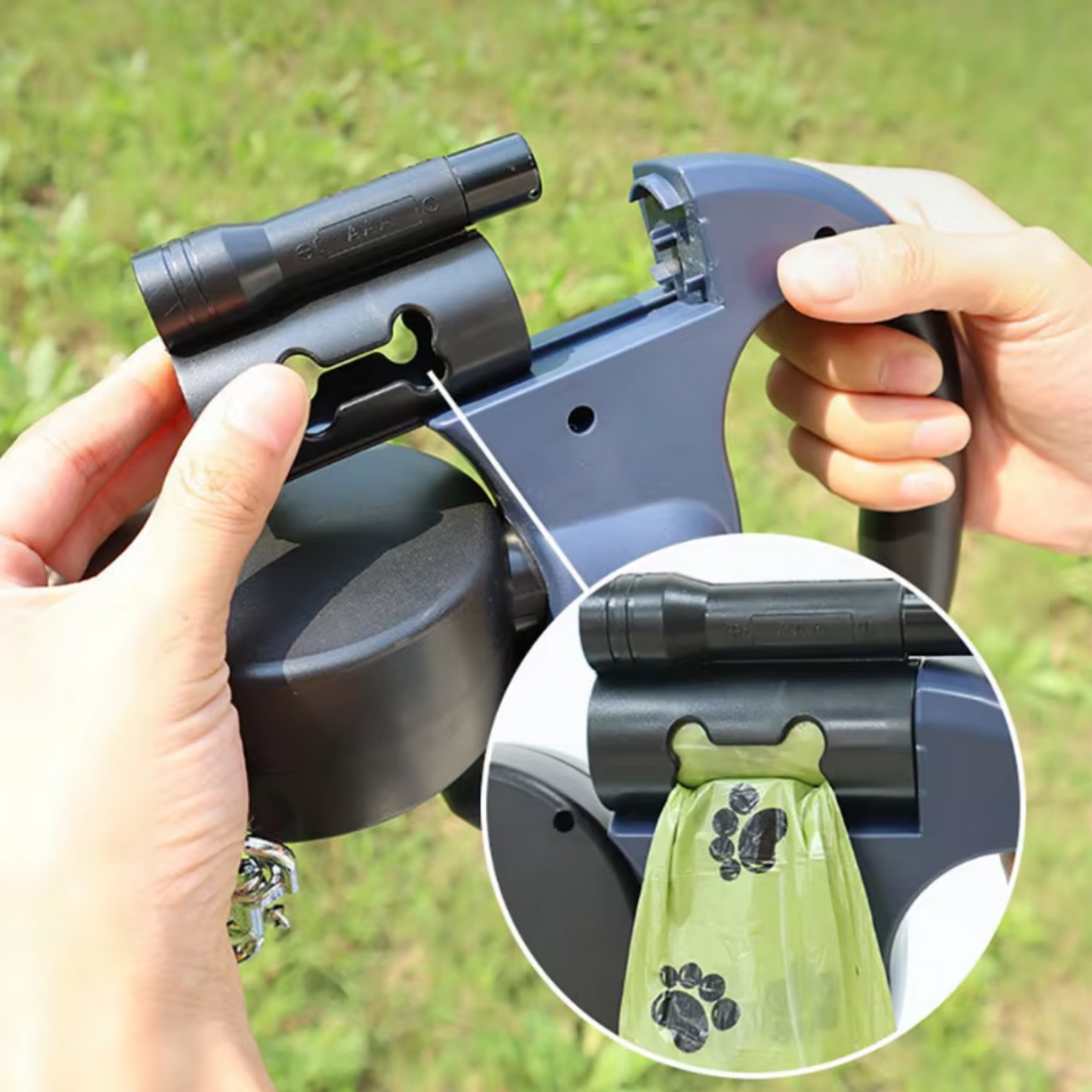 Double Anti-Tangle Leash